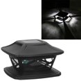 thumbnail image 3 of Fence Post Solar Lights, Rechargeable Battery IP44 Waterproof Solar Post Lights Light Induction ABS PC Shell  For Public Areas For Villa Gardens, 3 of 8