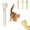 Beige, variant on Cat Teasers Strip Feeder Spoon - Wet Food Spoon for Cats and Dogs with Hanging Hole - Ideal Cat Food Serving Tool for Pet Owners