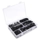 thumbnail image 1 of Eigraketly 200 piezas 200 piezas Clips P de plástico de nailon: para resistencia a los ácidos y a la corrosión, redondeados para proteger los Medidores de medidas dimensionales, 1 of 6