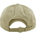 thumbnail image 2 of Washed Solid Cotton Dad Hat Adjustable Baseball Cap Polo Style, 2 of 5