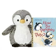 Aurora World Sweet and Softer Perky Penguin 9.5" Plush Gift Set