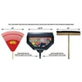 thumbnail image 2 of Enormous Yard & Garage Dust Pan – 24-Inch Mouth – Lightweight, Durable – Clip-On Features, 2 of 7
