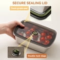 thumbnail image 3 of Heated Lunch Box for Adults, 1.6L Self-Heating Food, Cordless 5-Sided Heating Temp Control with Timer, Scheduled Heating, 24000mAh Battery, Leakproof Design, 3 of 13