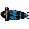 thumbnail image 2 of Krown Longboard Blue Flame Pintail 9" x 43", 2 of 4