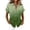 Green, variant on ASDFVBKG Linen Tops for Women Summer V Neck Short Sleeve Gauze Button Down Shirts Casual Loose Fit Shirts for Beach Vacation Light Blue M