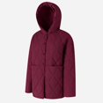 thumbnail image 4 of Vedolay Women's Winter Coats 2023 Casual Fall Coat Work Jacket Winter Coats Red,2XL, 4 of 4