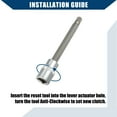 thumbnail image 4 of Unique Bargains 1PC Gearbox Clutch Motor Electromechanical Unit Unlocking for Ford Fiesta 2011-2019 Metal Silver Tone, 4 of 7