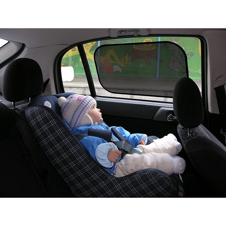Somnr Side Window Sunshades for Baby, 4-Pack Cling 20" x 12" photo 2