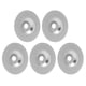 thumbnail image 3 of Rueda De Pulido De Cuencos, 5 Piezas Disco Abrasivo De Diamante Incisivo Multifuncional Resistente Al Desgaste Gran Dureza 1000 Para Procesamiento De Metal, Madera Y Plástico, 3 of 7