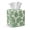 Palm Leaf, variant on Xoenoiee Palm Leaf Print Tissue Box Cover Square PU Leather Tissue Box Cover Holder with Bottom Snap Decorative Organizer for Tabletop, Bathroom, Car, Office, Kitchen