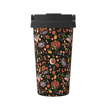 

Goofa BBQ Party for Insulated Travel Coffee Mug Spill Proof Leak Proof 16 OZCoffee Tumbler Reusable Coffee Cups with Lids Thermos for Hot and Cold Drink