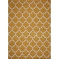 thumbnail image 1 of Momeni Geo 2'3" X 7'6" Contemporary Hand Hooked Runner Rug in Yellow, 1 of 2