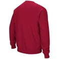 thumbnail image 3 of Men's Colosseum Crimson Harvard Crimson Team Arch & Logo Tackle Twill Pullover Sweatshirt, 3 of 3