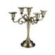thumbnail image 5 of Candelabro de 5 brazos, candelabro , candelabro de Metal Vintage decorativo para boda, candelabro de pilar para decoración de comedor Dorado, 5 of 9