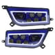 thumbnail image 2 of Faros para vehículos todo terreno, faros LED con halo azul, faros delanteros, máxima confiabilidad, 2 of 9