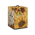 thumbnail image 2 of ZUXONGSY Sunflower Cat Air Fryer Cover Dust Cover Electric Pressure Cooker Cover with Top Handle And Pockets Rice Cooker Coffee Machine Cover Not Easy to Pilling And Fade Home Decor, 2 of 7