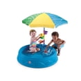 thumbnail image 1 of Step 2 Play & Shade Pool Plastic Toddler Pool with Umbrella and 7 Piece Assessory Kit, 1 of 10