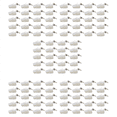 thumbnail image 1 of 100 Pcs Cat6/6A RJ45 Pass Through Modular Plugs, Shielded (STP) External Ground Connector,EZ Crimp, 1 of 5