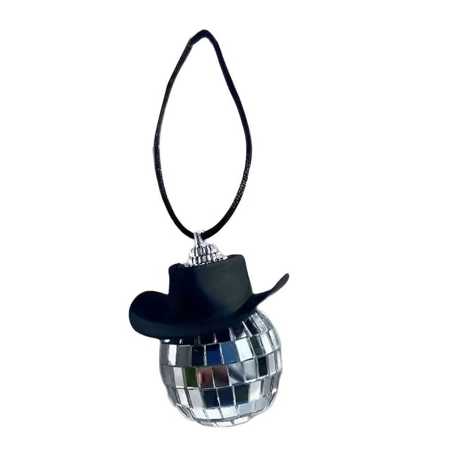 Sidaley Colgante de resina para coche, adorno de bola colgante para parabrisas de vehículo interno decorativo brillante, accesorios con Automoción decorativa y accesorios Negro