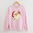 thumbnail image 5 of Christmas Crewneck Vintage Santa Sweatshirt Retro Christmas Holiday Sweatshirts Vintage Sweatshirt, 5 of 5