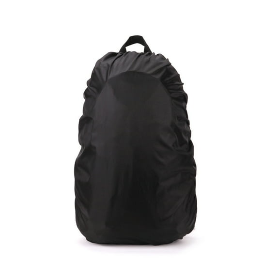 FOMIYES Travel Backpack Cover Black Reinforced Rainproof Outdoor Use Portable