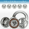 thumbnail image 2 of Unique Bargains 30.0mm Bearing Ball Bearing Steel G16 Precision Ball Silver Tone 5 Pcs, 2 of 7