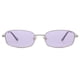 thumbnail image 1 of Gafas de Sol SOJOS Y2k Rectángulo Estrecho SJ1187 Plata/Púrpura, 1 of 5