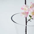 2 Clear 32-Inch Tall Reversible Glass Trumpet Vases Centerpieces ...