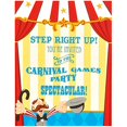 thumbnail image 1 of Birthday Express Carnival Games Party Supplies - Invitations (8), 1 of 2