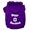 Purple, variant on Hanukkah Pet Dog  Cat Hoodie Screen Printed, "Happy Hanukkah"