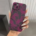 thumbnail image 1 of Pink Leopard Print Pattern Phone Case For iPhone 16 15 Pro Max 14 13 12 11 XS XR 7 8 Plus SE 2020 Shockproof Soft Silicone Cover, 1 of 5