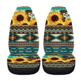 thumbnail image 5 of XYZCANDO 2 Piece Car Seat Covers for car Front Seats Front Seat Cover Washable Waterproof, Vehicle Truck Van Car Seat Covers Front Seats, Sunflowers Style, 5 of 10