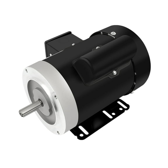 Electric Motor 1HP 1750RPM General Purpose Single Phase Motor 56C Frame 13.6/6.8A 115/230V TEFC CW/CCW