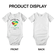 thumbnail image 3 of Everyone Loves an Guyanese Girl Cute Baby Bodysuit (White, 18-24 Months), 3 of 5