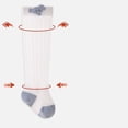 thumbnail image 5 of LYMAYTER ‌Children Baby Knee-High Socks 1 Pack Cartoon Mesh for 0-3Y Infants Toddlers Boys Girls‌, 5 of 8