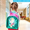 thumbnail image 2 of Mochila FTJCF Unicorn para niñas con lonchera y bolsa para lápices, 2 of 9