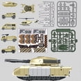 thumbnail image 6 of Military Tank Base Playset, 7 Vehicles & 11 Soldier Figures, Assembling Combat Toy for Boys, Role-Play Battle Simulation Gift, Khaki Plastic Army Set, 6 of 8