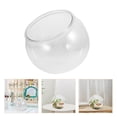 thumbnail image 1 of WHAMVOX Betta Fish Tank Round Plastic For Office Decor With Durable Design 1Pack, 1 of 8