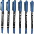 thumbnail image 1 of 6Pcs Eyebrow Mapping Pens Tattoo Position Markers Fine Bold Tips Blue for Precise Microblading,blue, 1 of 9