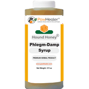 Phlegm Damp Cough Syrup: Hound Honey - Natural Herbal Remedy for Symptoms of Wet Cough - Tastes Good - Easy to Administer