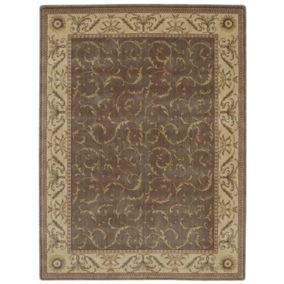 Nourison St02-Rec-5X7 Somerset 5' X 7' Rectangle Synthetic Power Loomed Traditional Area