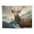 thumbnail image 5 of Nawypu Wild Animals Deer Tapestry Wall Hanging Tapestries for Bedroom Home Decorates Tapestrys Aesthetic Wall Hanging Decorates for Living Room, 5 of 6