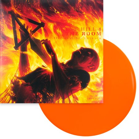 Silent Hill 4: The Room Soundtrack Orange Vinyl 2xLP Record - Konami Digital Entertainment - VGM