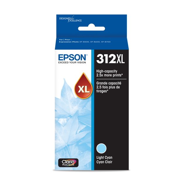 Cartucho de tinta Epson 312 Claria Photo HD Light Cyan T312XL520-S