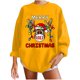 thumbnail image 2 of Pntutb Otoño e Invierno Mujer Navidad Impreso Jersey O-cuello Manga larga Blusa sólida tops Sudaderas Pntutb Pntutb-3552, 2 of 5