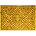 thumbnail image 1 of Ahgly Company Indoor Rectangle Southwestern Yellow Country Area Rugs, 5' x 8', 1 of 4