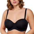 thumbnail image 4 of Sujetador sin tirantes HSIA FBM0119 Red Carpet Support 36DDD para mujer, 4 of 6