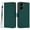 Green, variant on Flip Wallet Cover Case For Cricket Magic 2 5G Phone,Celero 5G 2024 /Cricket Outlast 5G 2024 Premium PU Leather Shockproof Lanyard Slim Case