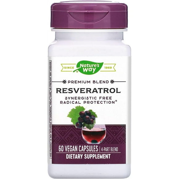 Nature's Way Resveratrol 60 Cápsulas V