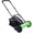 Green + Steel, variant on Eco-Friendly 14-Inch 5-Blade Push Reel Lawn Mower with Grass Catcher, Green Steel, Adjustable Height 0.6-1.8 Inches for Small to Medium Yards